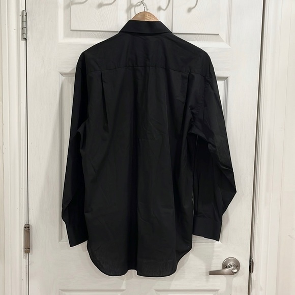 BALMAIN Collar Button Up Black Shirt - Picture 6 of 13